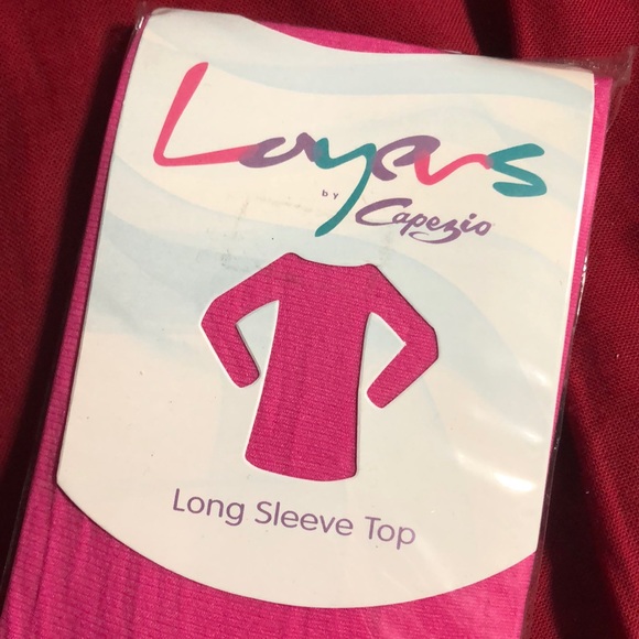 Pink stretch dance top - Picture 3 of 3